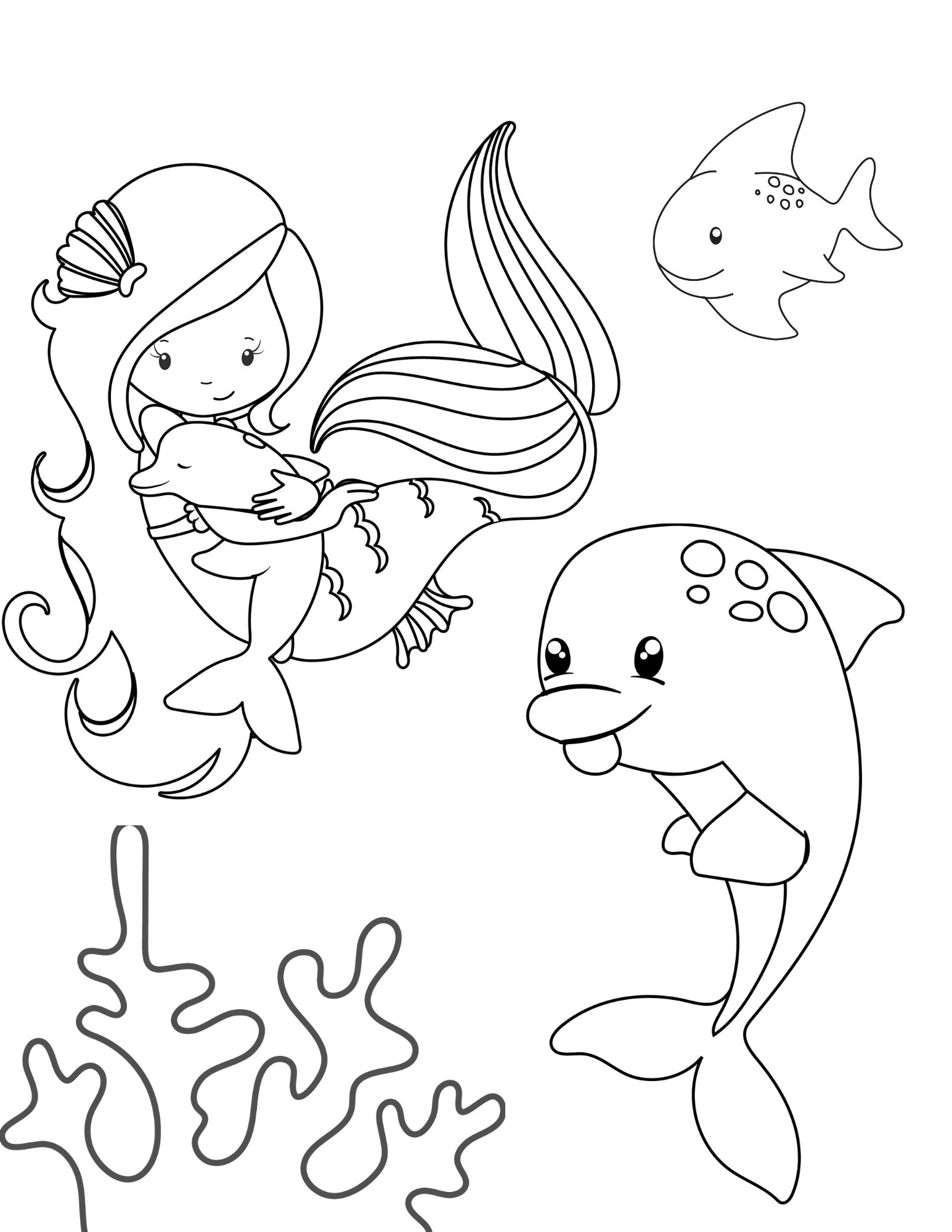 Under the Sea Coloring and Activity Book Homebody Mommy Shop